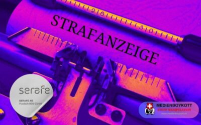 Kriegswaffe Medien: Strafanzeige für SRG SSR, Radio, TV & SERAFE (inkl. Vorlage)